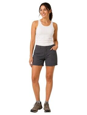 Sherpa Adventure Gear Women's Hiking Shorts Gray Nylon Size 6